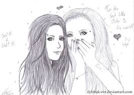 Pin By Rhythm Dhaka On Best Freinds Forever Drawings Drawings Of Friends Best Friend Sketches Friends Sketch