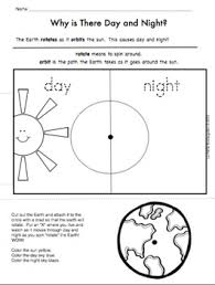 Day And Night Social Studies Worksheets 1st Grade Science Day For Night