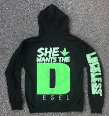 Black And Neon Green Hoodie Ab She Wants The Diesel Hoodie Neon Green Hoodies Solid Black Hoodie Neon Green