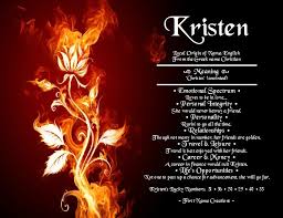 Kristen Name Meaning First Name Creations With Images Names With Meaning Meant To Be Names