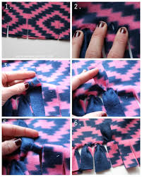 More comfort in the world! Everything You Ever Wanted To Know About Making Fleece Blankets A Girl And A Glue Gun