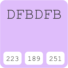 Having a set of related colors can be useful if you. Dfbdfb Hex Color Code Rgb And Paints