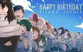 Happy Birthday My Favorite Sensei Anime Happy Birthday Anime Family My Hero Academia Episodes