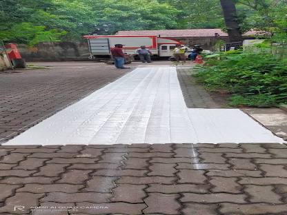 Walkway for jain mandir