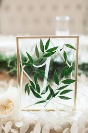 2017 Wedding Trends 30 Botanical Ideas To Decorate Your Big Day Oh Best Day Ever Botanical Wedding Table Wedding Table Numbers Photo Wedding Table Numbers