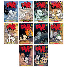This book is part looney toons meets grimm fairy tails. Bone Series Pack Pack Of 10 Includes All 9 Books Plus The Prequel Tall Tales Jeff Smith 9780545849791 Amazon Com Books