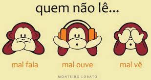 Resultado de imagem para FRASES COM  COM LER