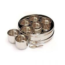 You can even make fresh sausage from wild game. 7 Jars Stainless Steel Spice Box With Spoon With Stainless Steel Lid Heavy Quality Buy Online At Best Prices In Pakistan Daraz Pk