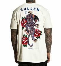 Don T Bite The Hand That Feeds You Tattoo Details About Sullen Men S Poly Panther Short Sleeve T Shirt White Clothing Tees Tee Shirt Fashion Mens Tshirts Fashion Shirts