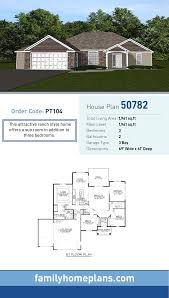Ranch Style House Plan 50782 With 3 Bed 2 Bath 3 Car Garage Ranch Style House Plans Ranch Style Homes House Plans