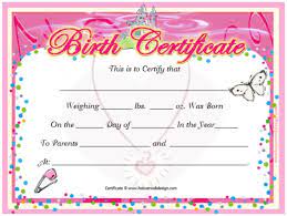 Get your today, call now! 10 Free Printable Birth Certificate Templates Word Pdf Best Collections
