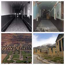 This Is The Old Boarded Up Bushnell Army Hospital In Brigham City Utah It Was Open From 1942 To 1946 After It Closed It Haunted Places Brigham City Places