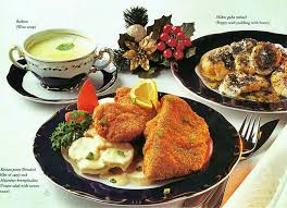 Lángos, the hungarian street food. Traditional Hungarian Christmas Dinner Hungarian Cuisine Christmas Food Dinner Christmas Dinner Menu