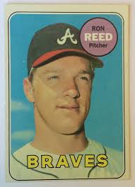 RON REED ATLANTA BRAVES 1969