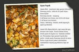 Ayam Paprik Food Chicken Meat