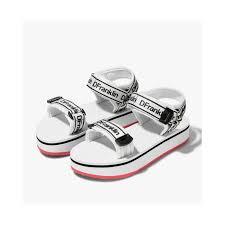 ▷ Sandalias tiras velcro D.Franklin Blanco