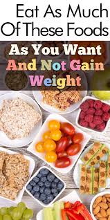 Eat As Much Of These Foods As You Want And Not Gain Weight My List Of Lists Food Healthy Snacks Recipes Basil Health Benefits