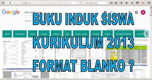 Check spelling or type a new query. Format Buku Induk Siswa Kurilum 2013 Deuniv