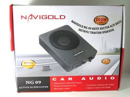 Navigold Ng 08 In Yeni Modeli Ng09 Navigold Koltuk Alti Aktif Bass Detayli Tanitim Youtube