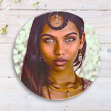 Custom Printed Round Absorbent Stone Coaster