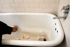 It is much cheaper than buying a new suite for your bathroom. Design Video How To Re Enamel A Cast Iron Bath Make It Moregeous