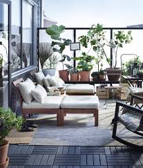 Ikea Warm Weather Living Guide Balcony Furniture Balcony Decor Ikea Applaro