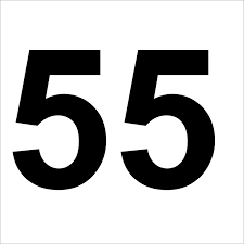 Messier object m55, a magnitude 7.0 globular cluster in the constellation sagittarius. 3 Times No 55 High Quality Number Decal Sticker Black Weatherproof 10 Cm High Made Of High Quality Film Without Back Numbers Number Wheelie Bin Uahl Enauf Sticker Stickers House Number Mail Box