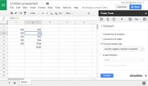You can change positive numbers to negative with paste special function in excel. How To Get Absolute Value In Google Sheets