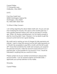 However, the mortgage lender can still request a letter of explanation for any derogatory information appearing on your credit report, regardless of. Bank Account Joint Account Application Letter Sample Entrepreneur