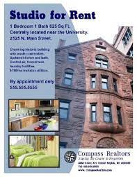 Free Rental Flyer Templates Apartment Marketing House Sale Flyer Flyer Template