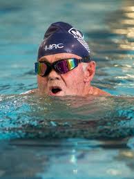 Rudy Vedovell, 95, leads Michigan Lakeshore Aquatics to Masters Swimming  state title
