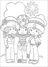 Custard the cat is strawberry shortcake's berry best friend! Free Printable Strawberry Shortcake Coloring Pages For Kids