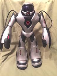 Wowwee Joebot Silver Model Voice Control Command Talking Robot Voice Control Spy Kids High Tech Gadgets