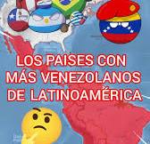 Los Países con Más Venezolanos en Latinoamérica