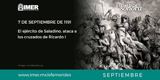 ¿qué hacer cuando un presidente se comporta como un terrorista e impone el terror de estado a sus opositores en la fecha cívica . 7 De Septiembre De 1191 El Ejercito De Saladino Ataca A Los Cruzados De Ricardo I Imer