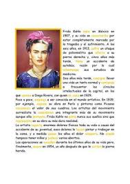 Presente Preterito Perfecto Simple Biografia Frida Kahlo Biografia De Frida Kahlo Recursos De Ensenanza De Espanol Lengua Espanola