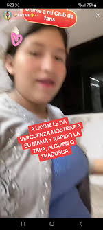 La vergüenza de A Layme al mostrar a su mamá