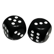 Low Vision Large Dice Black With White Dots Games And Toys Maxiaids Low Vision Things To Sell Dots Game