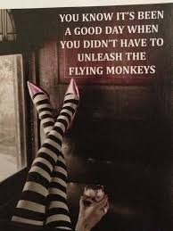 Faith is hoping that the wizard behind the curtain will explain what the flying monkeys had to do with you realizing that. Flying Monkeys The Church Of Laughter