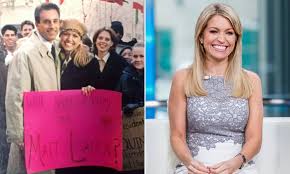 Ainsley Earhardt Once Held A Marry Me Matt Lauer Sign Outside The Today Show Daily Mail Online