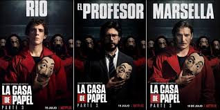 La quatrième saison de la série la casa de papel a été diffusé sur netflix le 3 avril. La Casa De Papel Premiers Portraits Promotionnels De La Saison 3