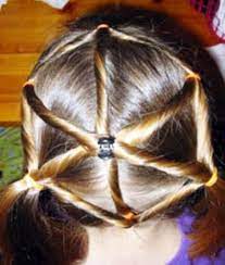 Kids Hairstyle Spider Web Halloween Hair Kids Hairstyles Hair Styles