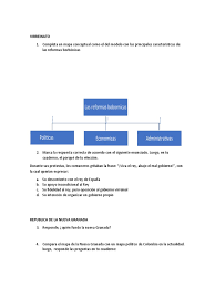 Bogotá, medellín, cali, barranquilla, cartagena. La Nueva Granada Docx Partidos Politicos Granada