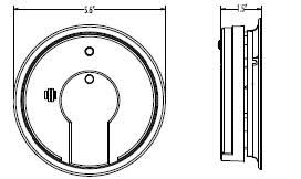 This alarm uses ionization sensing technology. Kidde I12040 Ac Hardwired Interconnect Smoke Alarm With Hush
