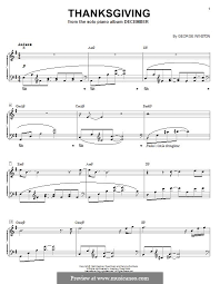 The following 1 pieces have been tagged with the keyword 'thanksgiving'. Thanksgiving By G Winston Sheet Music On Musicaneo