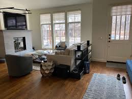 Seriously though, rubber is one of the most versatile flooring options there is. A Long Fireplace Wall Gets Some Attention Designed
