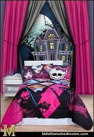 Monster high bedroom decorating ideas. Monster High Girls Room Monster High Room Monster High Bedroom Girl Room