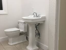 pedestal sink plumbing