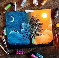 Opposites Art Drawings Painting Art Painting