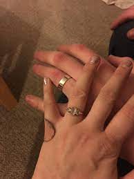 His Ring Came Is It Weird If He Wears It Before The Wedding He Really Wants To Weddingplanning